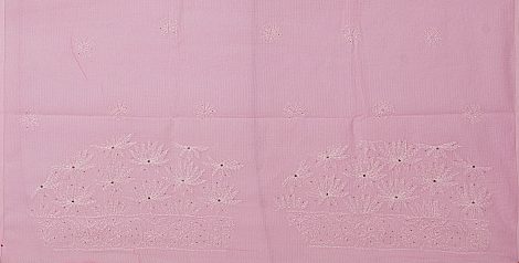 Image of Chikankari saree blouse